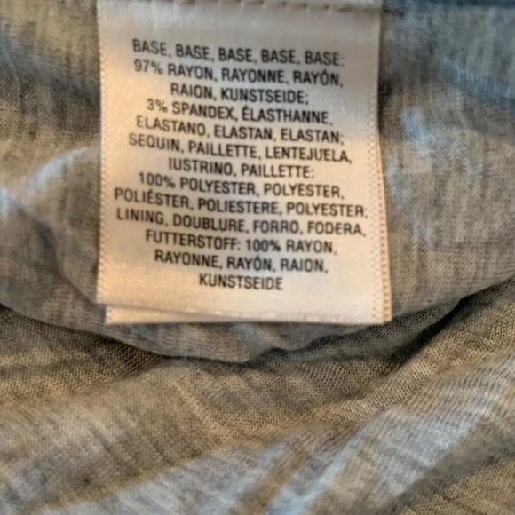 Anthropologie sequin Jumpsuit Women Silver Gray Stretch Coastal Disco Occasion - Picture 9 of 16